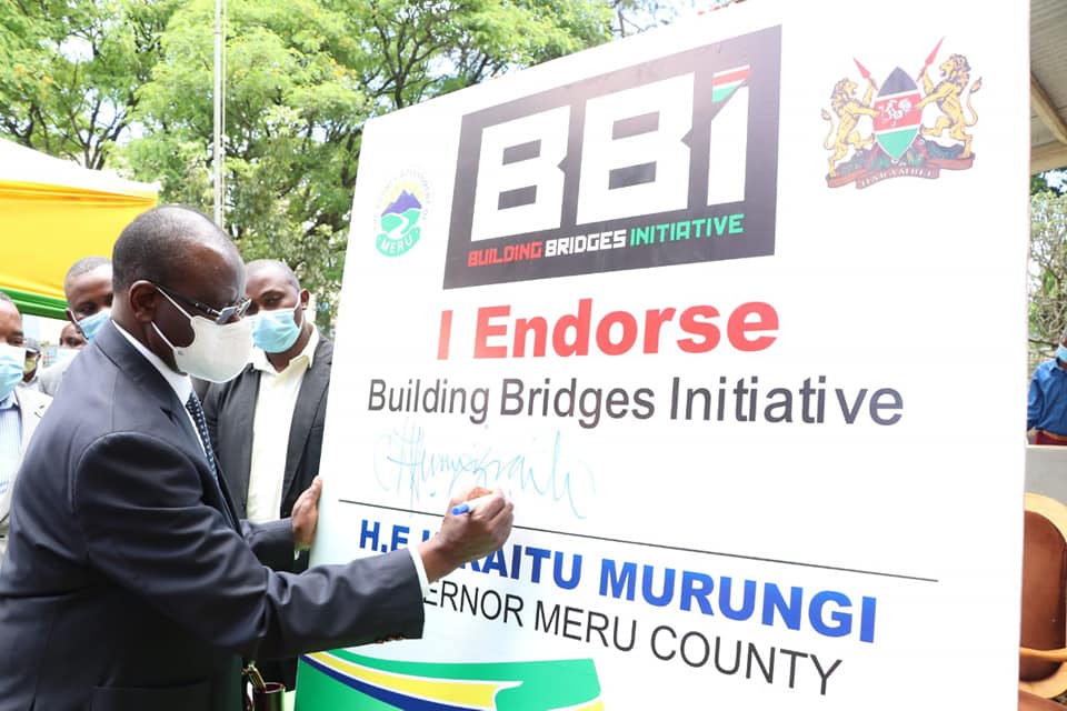 GOVERNOR KIRAITU PRESIDES OVER BBI SIGNATURE COLLECTION DRIVE LAUNCH IN MERU COUNTY